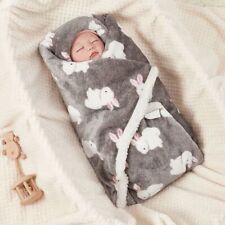 Autumn Winter Newborn Swaddle Wrap Flannel Quilt New Baby Blanket
