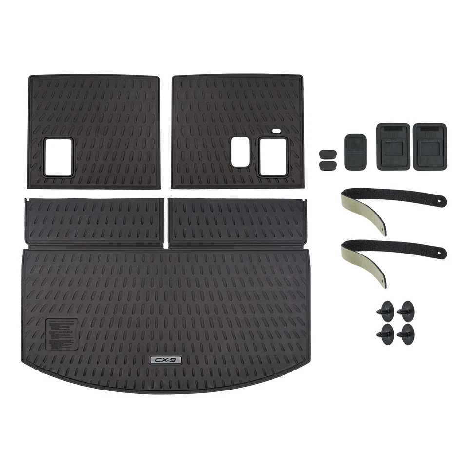 Mazda CX9 CX-9 2016-2022 maletero trasero revestimiento bandeja alfombrilla OEM NUEVO genuino Foto 2 de 4