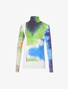 celine tie dye turtleneck