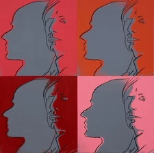 ANDY WARHOL Pop Art Poster or Rolled Canvas Print "THE SHADOW"