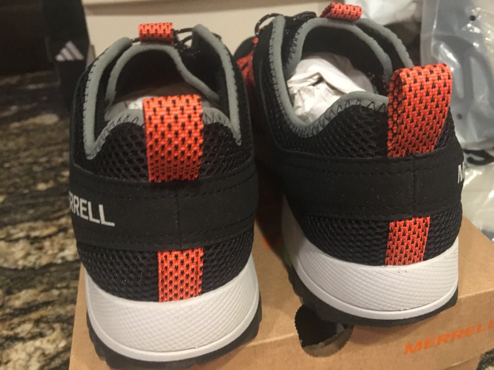 NUOVE scarpe da trail running Merrell Wildwood Aerosport da uomo taglia 10