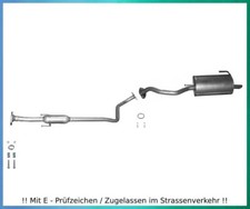 Auspuffanlage für Nissan Micra IV 1.2 59/72KW Auspuff Dichtung