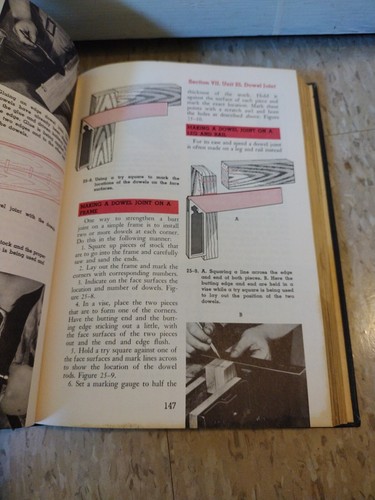 INDUSTRIAL ARTS WOODWORKING 2nd Edition by JOHN L FEIRER 1965 Hardcover Bennett - 第 12/23 張圖片
