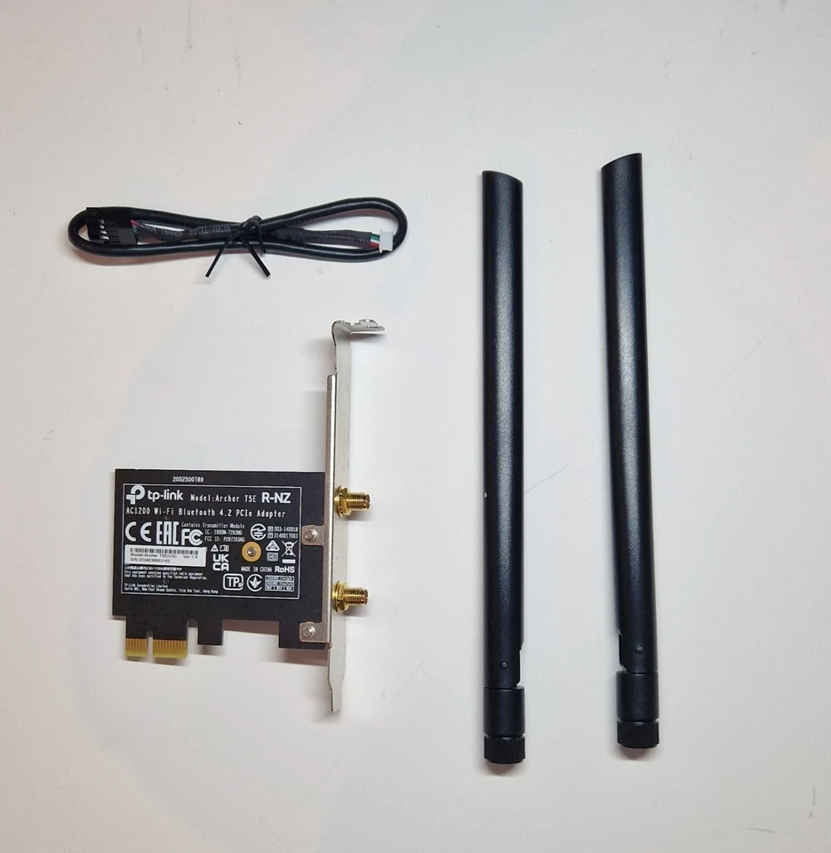 🖥 SCHEDA WIRELESS TP LINK ARCHER T5E AC1200 - PCI E BLUETOOTH 4.2 MIMO WIFI - Immagine 2 di 2