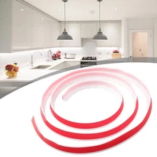 Shower Water Dam Blocker Strip Bathroom Kitchen Silicone Stopper Barrier Home