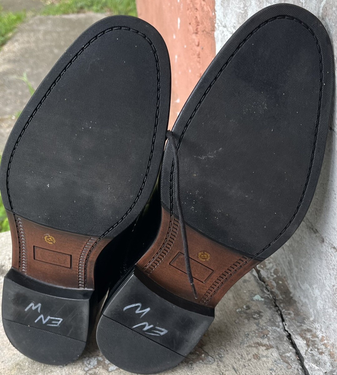 Stafford Classico Black Cap Toe Oxford Dress Shoes -Men display picture 1