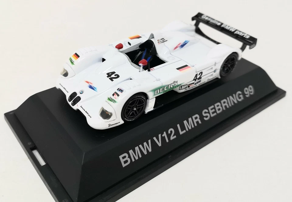 JADI 1/43 BMW V12 LMR SEBRING 99 Tom Kristensen Foto 2 de 4