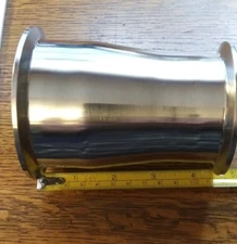 3" x 2.5" Stainless Steel 304 Tri Clamp Sanitary Concentric Reducer