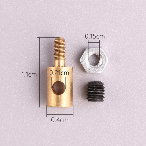 Tapones de acoplamiento brazo servo de conexión, varilla de empuje para avión RC, D4x2,1 mm 20 piezas - Imagen 12 de 15