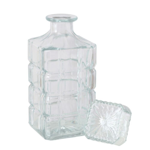 Glaskaraffe Kristall Whisky Karaffe 900ml Dekanter für Whiskey Cognac Rum Gin - Bild 2 von 6