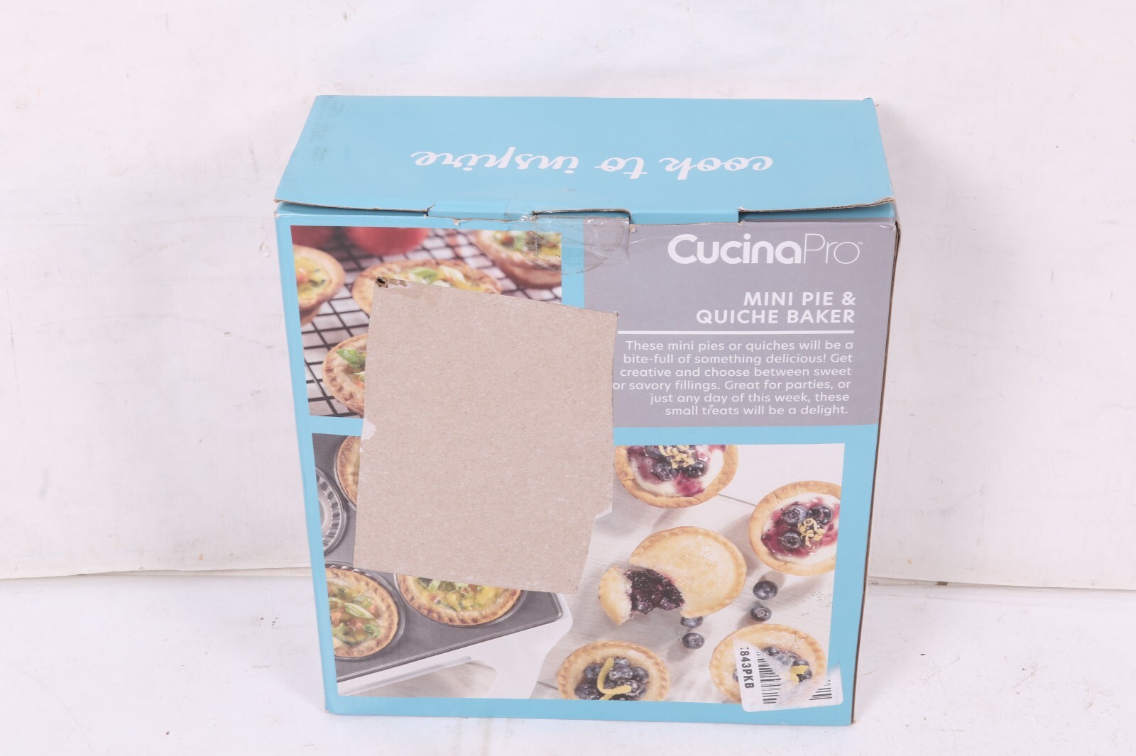 CucinaPro Mini Pie Maker and Quiche Baker Non Stick eBay