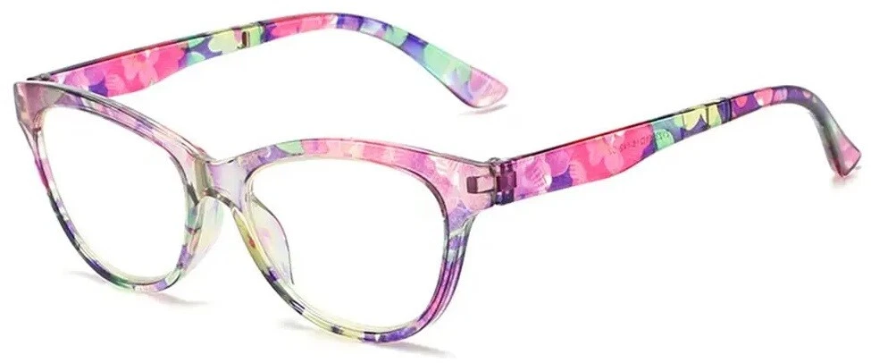 Womens Reading Glasses Anti Blue Light Readers Floral Flowers Print Eyeglasses - Picture 17 of 21
