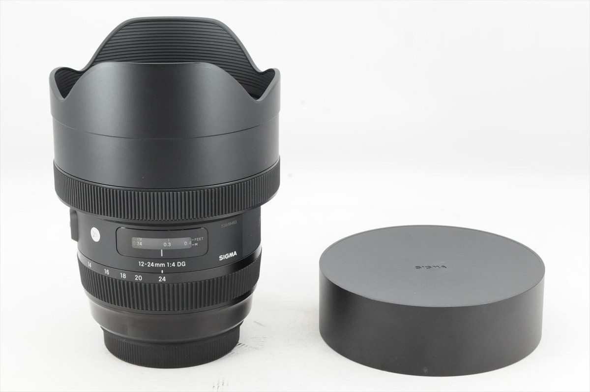 Sigma Art 12-24mm f/4 DG HSM Lens for Canon EF mount Mint Sigma Art 12-24mm f/4 DG HSM Lens for Canon EF mount Mint
