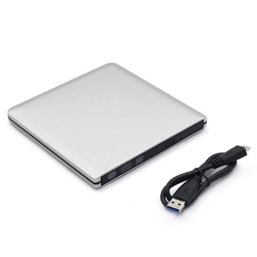 USB 3.0 9.5mm External Case Enclosure Box For Laptop SATA BD DVD CD Burner Drive - Afbeelding 1 van 6