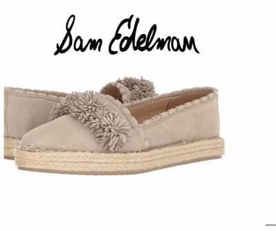 Sam Edelman Womens Issa Bistro Suede Loafers & Moccasins Flats Size 7 Excellent