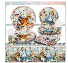 Retro Alice Balloon Party Favor Supplies Princess Decorations Birthday Supplies