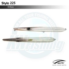 JACK FIN STYLO 225 Hard Lure Spinning Top Water Custom Hand Made Italy 225mm 35g