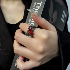 Ring Love and Deepspace Sylus Cosplay Delicacy Adjustable finger ring Gift