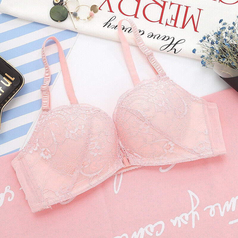 Padded Bras Front Closure Sexy Lingerie Push up bra Women