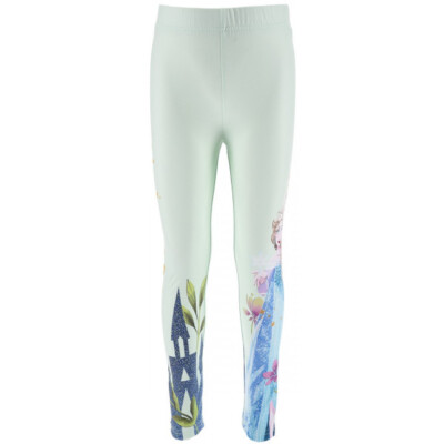Disney Eiskönigen Fronzen Leggings für Mädchen Stretch Hose