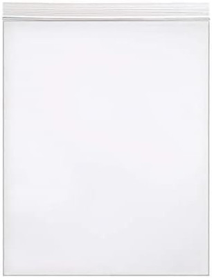 Gallon Storage,4mil Heavy Duty Zip Lock Bag Poly Baggies with Resealable Zip ...
