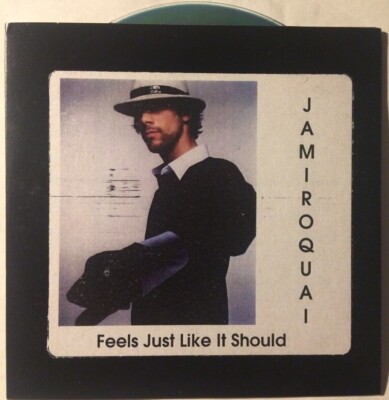  JAMIROQUAI RARE AUSTRALIAN PROMO ONLY Feels Just Like It Should CD w Press page
