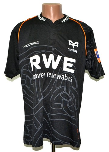 OSPREYS WALES RUGBY UNION SHIRT KOOGA SIZE L ADULT - 第 1/6 張圖片