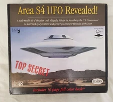 TESTORS "AREA S4 UFO REVEALED!" Top Secret UFO Bob Lazar COMPLETE! MODEL KIT 576