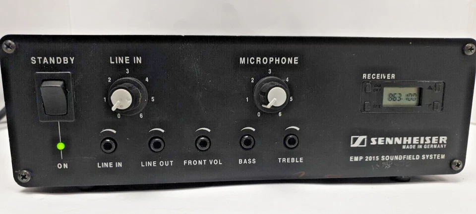 Sennheiser EMP 2015-E Soundfield System receiver 838-870MHz freq Range - Image 2 of 4