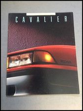 1988 Chevrolet Cavalier 36-page Original Sales Brochure - Chevy Z24 1988 Chevrolet Cavalier 36-page Original Sales Brochure - Chevy Z24