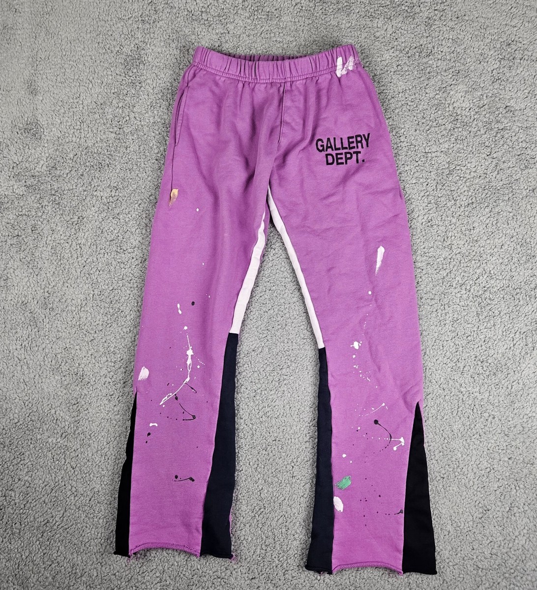 gallery dept. フレアパンツ 紫 パープル 希少 M 破格 その他パンツ（パープル/紫色系・フレア・ブーツカット