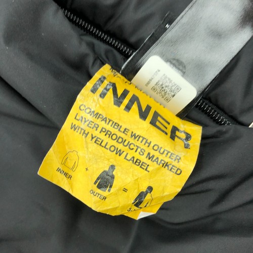 The North Face Girls Large Mossbud Reversible Jacket Black Faux Fur L (14/16) - Picture 12 of 13