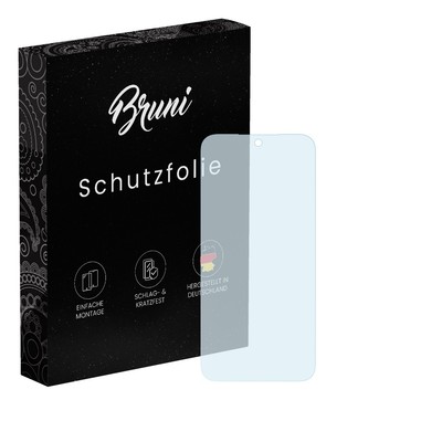 Bruni 2x Folie für Xiaomi Redmi Turbo 4 Pro Schutzfolie Displayschutzfolie