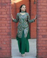 Women Plus Size Designer Salwar Kameez Anarkali Pakistani Lawn Kurta Suit