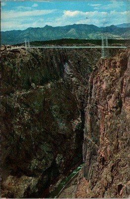 Royal Gorge Colorado Postcards Lot Suspension Bridge Canyon Views 2x