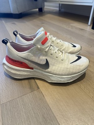 Nike Zoom X Invincible Run Flyknit 3 White Bright Crimson Mens Size 13
