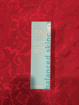 Tula The Cult Classic Purifying Face Cleanser 6.7oz/200mL JUMBO SIZE  MSRP $34