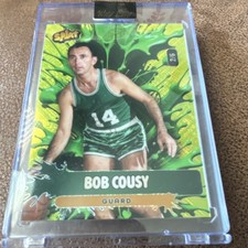 Wild Card Splat Bob Cousy Basketball Serial Number  Limited 2/6  2026 SLSESa5-BC