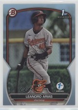 2023 Bowman 1st Edition Sky Blue Foil Leandro Arias #BPPF-84 e9p