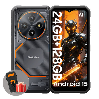 Blackview FORT 2 4G AI Outdoor Smartphone 24GB+128GB Android 15 Handy NFC 16MP