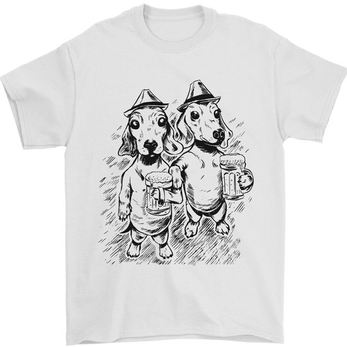 T-shirt Teckel Drôle - 100% Coton, Fabriqué Aux USA, Tailles S à 5XL, Neuf Avec étiquettes
