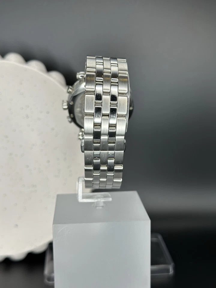 Charmex Of Switzerland relógio masculino, cronógrafo, cristal de safira movimento suíço - Imagem 4 de 4