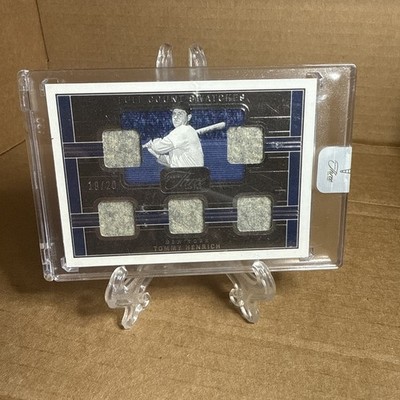 2023 Panini Three and Two Full Count Swatches Tommy Henrich #FCS-38 /20 (MEM)