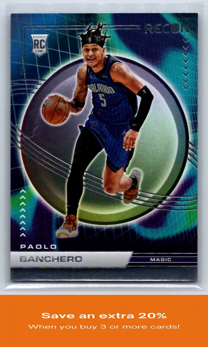 Paolo Banchero 2022-23 Panini Recon #201 Rookie Orlando Magic
