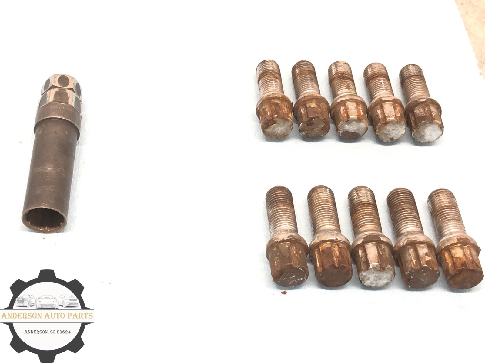 2014-2020 MASERATI QUATTROPORTE WHEEL RIM LUG NUT SET X20 W/ SECRET KEY OEM