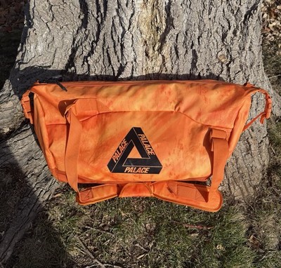 Palace x Real Tree Holdall Duffle/Backpack Hybrid Orange Camo Bag