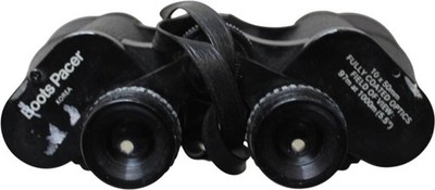Boots Pacer 10x50mm Fernglas vollvergütete Optik schwarz Sichtfeld 97m