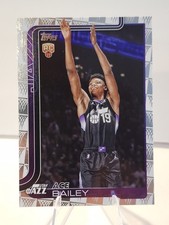 2025 Topps Basketball ACE BAILEY RC Rookie #205 Season Tip Off Foil - Utah Jazz 