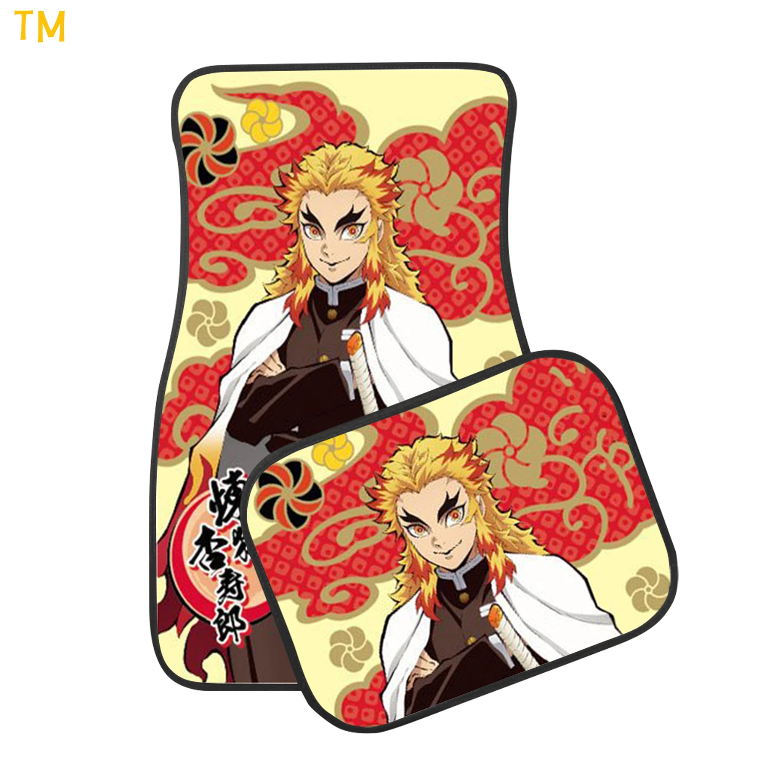 Kimetsu no Yaiba Car Floor Mats Set