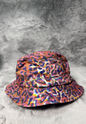 Supreme SS24 Chino Twill Crusher Hat Leopard Classic Logo Size M/L
